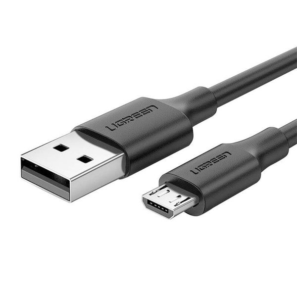 Kabel USB do Micro USB UGREEN  US289 QC 3.0 2.4A 2m (czarny) zdjęcie 1