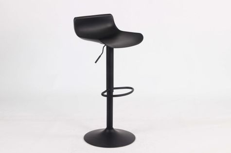 Krzesło barowe King Home SNAP regulowane czarne