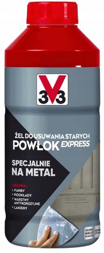 V33 ŚRODEK DO USUWANIA STARYCH POWŁOK Z METALU 1L na Arena.pl