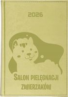 KALENDARZ A5 2026 dzienny TERMINARZ z grawerem SALON PIĘKNOŚCI DLA ZWIERZĄT