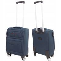 WALIZKA KABINOWA MAŁA NA KÓŁKACH PODRÓŻNA BAGAŻ TORBA MATERIAŁOWA JONY