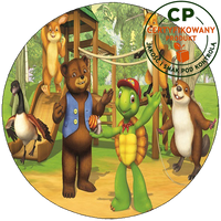 Opłatek na tort Franklin