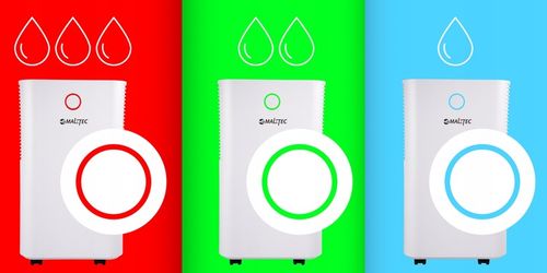 WYDAJNY OSUSZACZ POWIETRZA POCHŁANIACZ WILGOCI CICHY WiFi TIMER 12L/24H na Arena.pl