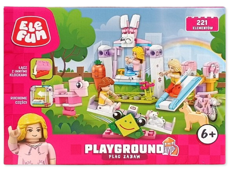 Klocki Elefun - Playground - Plac zabaw 8822 zdjęcie 5