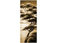 40X100CM SILNE DRZEWA OBRAZ PION