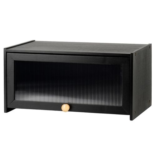 Chlebak bambusowy czarny 40x25x20 cm na Arena.pl