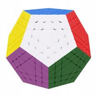 KOSTKA MEGAMINX 5x5 SENGSO GIGAMINX TRUDNA + PODSTAWKA PREZENT URODZINY