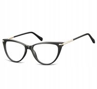 Okulary Kocie Oczy Zerówki Korekcyjne Damskie