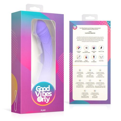 good vibes only - flax vibrating dildo with g-spot stimulator na Arena.pl