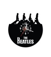 Zegar ścienny z płyty winylowej The Beatles 6.7