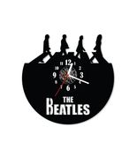 Zegar ścienny z płyty winylowej The Beatles 6.7