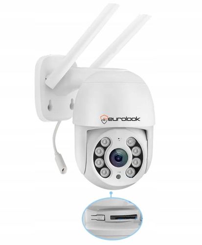 KAMERA ZEWNĘTRZNA WiFi OBROTOWA 3MPX IP Full HD ZOOM 3MP 2048 x 1536P BIAŁA na Arena.pl