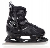 Rolki Łyżwy figurowe 2w1 Regulowane RAVEN Pulse Black 43-46