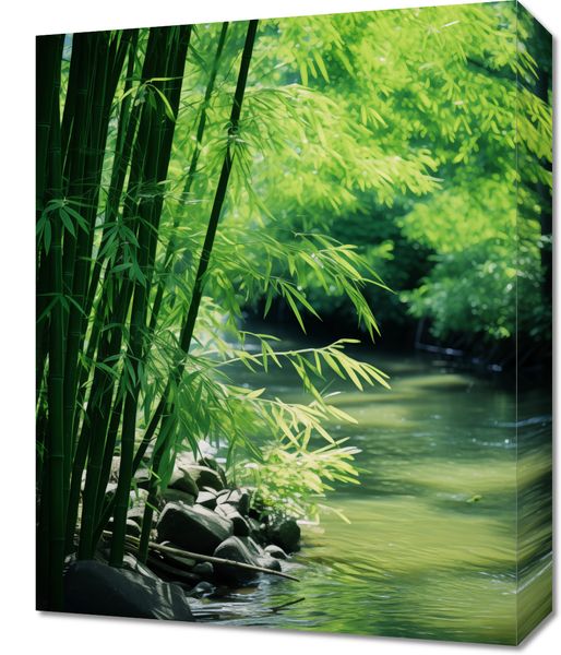 Obraz 40x50cm Spokój Bambusów zdjęcie 1