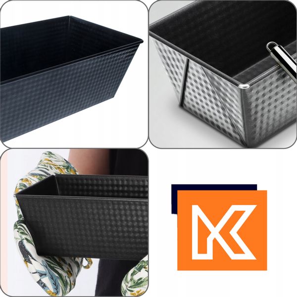 KADAX Keksówka Forma Do Pieczenia Zestaw xxL 3szt zdjęcie 4