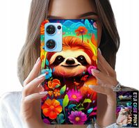 ETUI DO OPPO RENO7 5G - KOLOROWE WZORY KOALA ZWIERZĘTA + SZKŁO