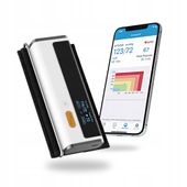 Ciśnieniomierz naramienny i EKG monitor Bluetooth App Wykres Wyniki