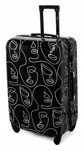 DUŻA WALIZKA PODRÓŻNA TURYSTYCZNA NA KÓŁKACH TORBA XXL ABS na Arena.pl