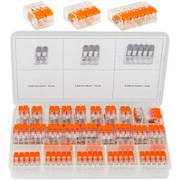 SZYBKOZŁĄCZKA SZYBKOZŁĄCZKI YDYP NA DRUT I LINKĘ LINKA ZŁĄCZKI 55 SZTUK