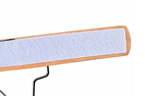 WIESZAK WIESZAKI NA SPODNIE SPÓDNICE DO SZAFY DREWNIANY KOMPLET x10 na Arena.pl