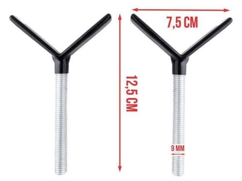 Śruby mocujące Y do bramek bezp - 2szt na Arena.pl