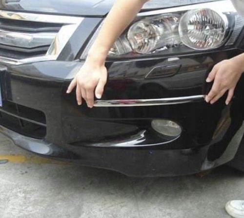 Ford B-MAX MPV 12-17 - Listwy Odbojniki / Ochraniacz Zderzaka - CHROM na Arena.pl