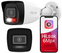 Kamera IP 6Mpx PoE HiLook by Hikvision Zewnętrzna IPCAM-B6-30DL Mikrofon