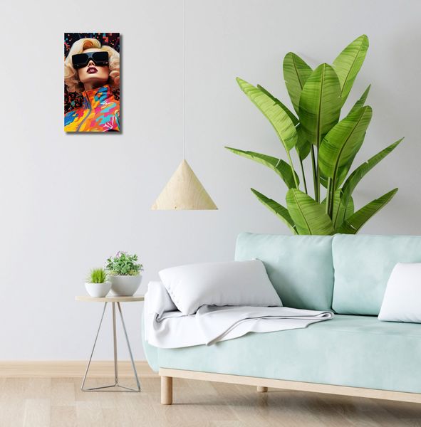 Obraz 20x40cm Retro Futuryzm zdjęcie 2