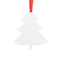 Zawieszka plastikowa do sublimacji - choinka