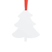 Zawieszka plastikowa do sublimacji - choinka