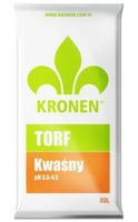 Torf kwaśny Kronen 80L pH 3,5-4,5 Ziemia podłoże