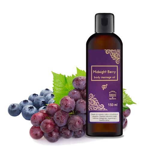 nawilżający olejek do masażu całego ciała. zmysłowy zapach winogronowo- na Arena.pl