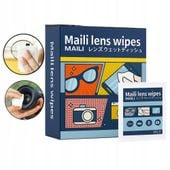 Chusteczki do Czyszczenia Okularów SK126 Monitorów Ekranów Nawilżane 100 sz