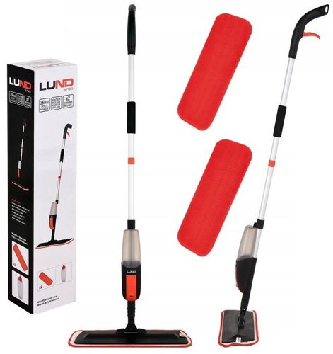 LUND MOP ZE SPRYSKIWACZEM SKŁADANY 2 X DODATKOWE NAKŁADKI MIKROFIBRA 67160 na Arena.pl