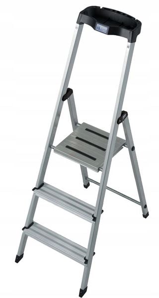 Drabina wolnostojąca KRAUSE Monto Safety 1x3 zdjęcie 1
