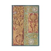 Notatnik w linie, Paperblanks Wild Thistle Mini Flexi
