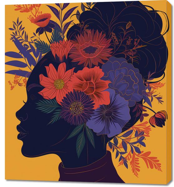 Obraz 90x100cm Botaniczna Muza zdjęcie 1