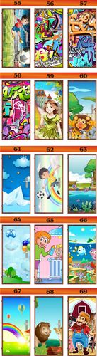 Fototapeta NAKLEJKA okleina drzwi szafe dla dzieci na Arena.pl