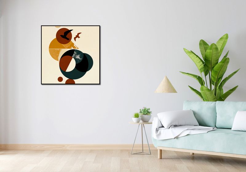Plakat 80x80cm Kosmiczne Migracje zdjęcie 4