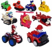 PSI PATROL Duży ZESTAW 9 FIGUREK PIESKI Marshall Rubble Zuma CHASE ROCKY