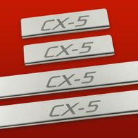 Listwa progowa MAZDA CX-5 MK1 Stal nierdzewna 304 mat 4szt