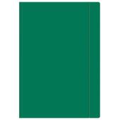 TECZKA Z GUMKĄ A4 INTERDRUK ZIELONA