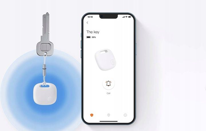 BASEUS BRELOK ZAWIESZKA LOKALIZATOR BLUETOOTH ZE SMYCZĄ DO KLUCZY 240MAH 3V zdjęcie 11
