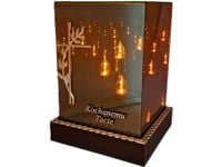 TATA TACIE SOLAR SOLARNY FOTOWOLTAICZNY ZNICZ LAMPION KWT GIGANT 3D KRZYŻ