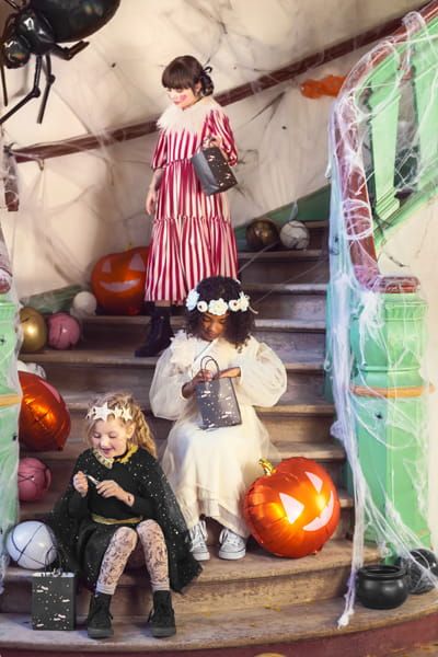 Dynia Halloween - Balon foliowy 40x40cm zdjęcie 3