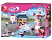 KLOCKI SLUBAN GD Lotnisko 284 elem. kompatybilne z LEGO