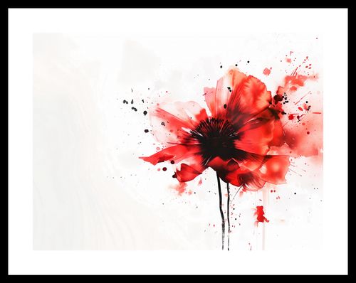 Plakat 40x30cm Płynna Akwarela na Arena.pl