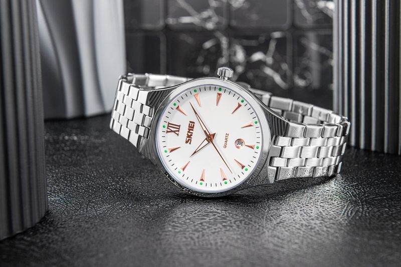 zegarek męski skmei 9071gr-b + box zdjęcie 3