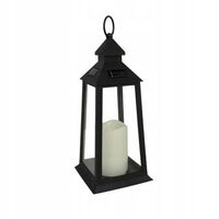 2X VOLTENO LAMPKA SOLARNA KAPLICZKA CHAPEL CANDLE CZARNA
