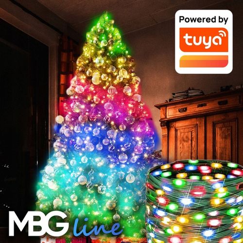 Lampki Choinkowe LED WIFI Świąteczne SMART taśma TUYA 20m 200szt MULTIKOLOR na Arena.pl